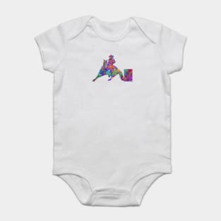 Barrel racing Baby Bodysuit